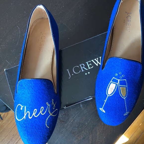 J. CREW ADDIE CHAMPAGNE CHEERS LOAFERS FLATS 7.5 - Picture 4 of 5